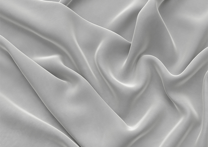 Ultra Luxe Velvet, Cloud - Motorised Roman Blind - Image 4